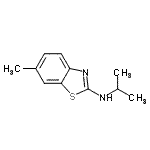 CAS#: 85063-63-4， N-Isopropyl-6-methyl-1,3-benzothiazol-2-amine
