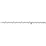 CAS#: 85068-51-5， 20-Hydroxy-3,6,9,12,15,18-hexaoxaicos-1-yl 10-undecenoate