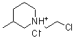 CAS#: 85068-70-8， 1-(2-Chloroethyl)-3-methylpiperidinium chloride