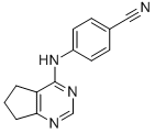 CAS#: 85073-83-2， 4-((6,7-Dihydro-5H-Cyclopentapyrimidin-4-Yl)Amino)Benzonitrile