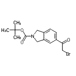 CAS#: 850877-61-1， 2-Methyl-2-propanyl 5-(bromoacetyl)-1,3-dihydro-2H-isoindole-2-carboxylate