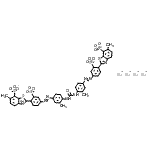CAS#: 85099-38-3， Tetrasodium 2,2'-{carbonylbis[imino(3-methyl-4,1-phenylene)-2,1-diazenediyl(2-sulfonato-4,1-phenylene)]}bis(6-methyl-1,3-benzothiazole-7-sulfonate)