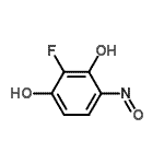 CAS#: 851128-73-9， 2-Fluoro-4-nitroso-1,3-benzenediol