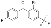 CAS#: 85118-22-5， 2-Bromo-1-[Chloro(4-Fluorophenyl)Methyl]-4-(Trifluoromethyl)Benzene