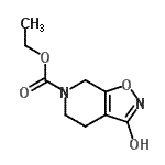 CAS#: 85118-32-7， Ethyl 3-oxo-3,4,5,7-tetrahydro[1,2]oxazolo[5,4-c]pyridine-6(2H)-carboxylate
