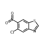 CAS#: 85123-28-0， 5-Chloro-6-nitro-1,3-benzothiazole