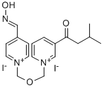 CAS#: 85126-24-5， 1-(((4-((Hydroxyimino)Methyl)Pyridino)Methoxy)Methyl)-3-(3 -Methyl-1-Oxobutyl)-Pyridinium Diiodide