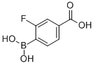 structure of CAS# 851335-07-4, 4-Carboxy-2-Fluorobenzeneboronic Acid;4-Carboxy-2-Fluorobenzeneboronic Acid 98%;4-Carboxy-2-Fluorobenzeneboronicacid98%;4-Carboxy-2-Fluorobenzeneboronic Acid