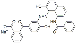 CAS#: 85135-95-1， Sodium 2-[3-[[8-(Benzoylamino)-2-Hydroxy-1-Naphthyl]Azo]-4-Hydroxybenzoyl]Benzoate