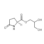 CAS#: 85136-13-6， 2,3-Dihydroxypropyl 5-oxo-L-prolinate