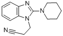 CAS#: 85145-38-6， 2-Piperidino-1-Benzimidazolepropionitrile