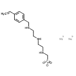 CAS#: 85153-30-6， Disodium ({[2-({2-[(4-vinylbenzyl)amino]ethyl}amino)ethyl]amino}methyl)phosphonate