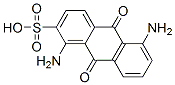CAS 登录号:85153-44-2, 1,5-二氨基-9,10-二氢-9,10-二氧代蒽-2-磺酸