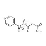 CAS#: 85153-50-0， 1-[Oxido(4-pyridinylsulfonyl)-lambda<sup>5</sup>-azanyl]-1,3-butanedione
