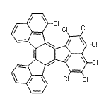 CAS#: 85168-81-6， 1,2,3,4,5,6,7-Heptachlorodiacenaphtho[1,2-j:1',2'-l]fluoranthene