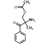 CAS#: 851746-65-1， 2-Amino-2-methyl-3-oxo-3-phenylpropyl acetate