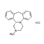 CAS#: 85201-40-7， (14bS)-2-Methyl-1,2,3,4,10,14b-hexahydrodibenzo[c,f]pyrazino[1,2-a]azepine hydrochloride (1:1)
