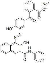 CAS#: 85204-11-1， 2-[4-Hydroxy-3-[2-[2-Hydroxy-3-[(Phenylamino)Carbonyl]-1-Naphthalenyl]Diazenyl]Benzoyl]-Benzoic Acid Sodium Salt (1:1)