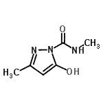 CAS#: 85220-10-6， 5-Hydroxy-N,3-dimethyl-1H-pyrazole-1-carboxamide