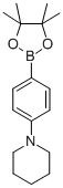 structure of CAS# 852227-96-4, 4-(Piperidin-1-yl)phenylboronic acid pinacol ester;1-[4-(4,4,5,5-TETRAMETHYL-1,3,2-DIOXABOROLAN-2-YL)PHENYL]PIPERIDINE;4-(1-Piperidinyl)Benzeneboronic Acid Pinacol Ester, 95%