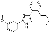 CAS#: 85303-89-5， 3-(2-Butylphenyl)-5-(3-Methoxyphenyl)-2H-1,2,4-Triazole