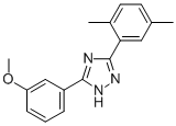 CAS#: 85303-93-1， 5-(3-Methoxyphenyl)-3-(2,5-Xylyl)-1H-1,2,4-Triazole