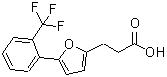 CAS#: 853310-21-1， 5-[2-(Trifluoromethyl)phenyl]-2-Furanpropanoic acid