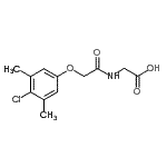 CAS#: 853743-94-9， N-[(4-Chloro-3,5-dimethylphenoxy)acetyl]glycine