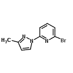 CAS#: 853748-41-1， 2-Bromo-6-(3-methyl-1H-pyrazol-1-yl)pyridine
