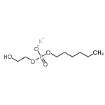 CAS#: 85391-10-2， Potassium hexyl 2-hydroxyethyl phosphate