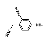 CAS#: 853910-50-6， 5-Amino-2-(cyanomethyl)benzonitrile