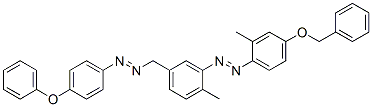 CAS#: 85409-72-9， 1-[2,5-Dimethyl-4-[2-[2-Methyl-4-(Phenylmethoxy)Phenyl]Diazenyl]Phenyl]-2-(4-Phenoxyphenyl)-Diazene