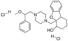 CAS#: 85418-68-4， 4a-[[4-(2-Methoxy-2-Phenyl-Ethyl)Piperazin-1-Yl]Methyl]-2,3,4,9b-Tetrahydro-1H-Dibenzofuran-4-Ol Dihydrochloride