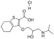 CAS#: 85462-85-7， 3-[2-Hydroxy-3-(Propan-2-Ylamino)Propoxy]-4,5,6,7-Tetrahydrobenzothiophene-2-Carboxylic Acid Hydrochloride