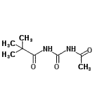 CAS#: 854643-13-3， N-(Acetylcarbamoyl)-2,2-dimethylpropanamide
