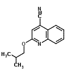 CAS#: 855165-23-0， 2-Isobutoxy-4-quinolinecarbonitrile