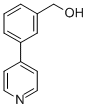 structure of CAS# 85553-55-5, (3-Pyrid-4-Ylphenyl)Methanol;4-[3-(Hydroxymethyl)Phenyl]Pyridine, 3-(Pyridin-4-Yl)Benzyl Alcohol;4-[3-(Hydroxymethyl)Phenyl]Pyridine 97%;[3-(Pyridin-4-Yl)Phenyl]Methanol 97%