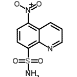 CAS#: 855766-71-1， 5-Nitro-8-quinolinesulfonamide