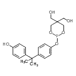 CAS#: 85586-50-1， 4-[2-(4-{[5,5-Bis(hydroxymethyl)-1,3,2-dioxaphosphinan-2-yl]oxy}phenyl)-2-propanyl]phenol