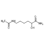 CAS#: 855907-40-3， 6-Acetamido-2-hydroxyhexanamide