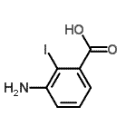 CAS#: 85600-30-2， 3-Amino-2-iodobenzoic acid