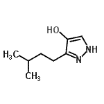 CAS#: 856058-38-3， 3-(3-Methylbutyl)-1H-pyrazol-4-ol