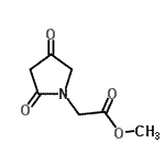 CAS 登录号：85614-53-5， 甲基(2,4-二氧代-1-吡咯烷基)乙酸酯