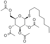 CAS#: 85618-26-4， Octyl2,3,4,6-Tetra-O-Acetyl-beta-D-Thioglucopyranoside