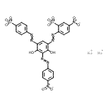 CAS#: 85631-85-2， Disodium 2-({2,4-dihydroxy-3-[(4-nitrophenyl)diazenyl]-5-[(4-sulfonatophenyl)diazenyl]phenyl}diazenyl)-5-nitrobenzenesulfonate