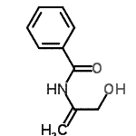CAS#: 856571-74-9， N-(3-Hydroxy-1-propen-2-yl)benzamide