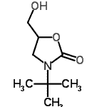 CAS#: 85665-60-7， 5-(Hydroxymethyl)-3-(2-methyl-2-propanyl)-1,3-oxazolidin-2-one
