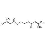 CAS#: 85665-71-0， 1,2-Ethanediyl bis(3-methyl-2-butenoate)