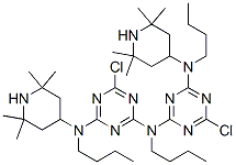 CAS#: 85665-72-1， N2,N4-Dibutyl-N2-[4-[Butyl(2,2,6,6-Tetramethyl-4-Piperidinyl)Amino]-6-Chloro-1,3,5-Triazin-2-Yl]-6-Chloro-N4-(2,2,6,6-Tetramethyl-4-Piperidinyl)-1,3,5-Triazine-2,4-Diamine