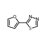 CAS#: 856652-93-2， 2-(2-Furyl)-1,3,4-thiadiazole